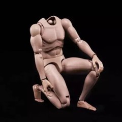 US 1/6 Male Action Figure Body Model Toy MX02-A 12″ Suntan Skin Flexible Hot Toy