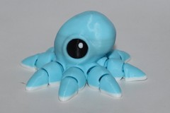Octopus 3D printed Logo Sign Wall Desk Shelf Art