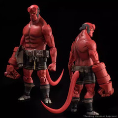 1000 1/12 Hellboy Manga 30th Anniversary Edition Action Figure 17CM In Stock