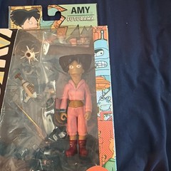 Futurama Toynami Figure Amy Wow!!! No Santa Robot Build A Bot