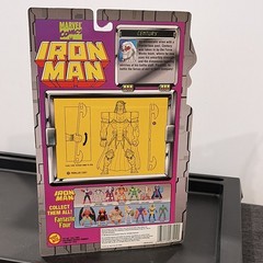 Toy Biz Marvel Iron Man Century Action Figure Boxed w/ Cape & Battle Staff