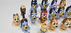 Bluey and Friends Family Figures Lot Of 20 Mixed Character