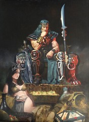 Super 7 KING CONAN and The THRONE Of Aquilonia & RED SONJA / NEVER OPENED / SALE