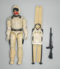 Vintage 1983 Snow Job Accessories G.I. GI Joe v1 Complete Figure 3.75 ARAH -Read