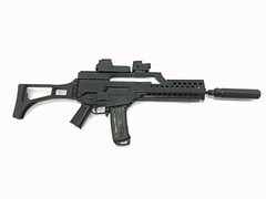 1/6 Scale G36 Heckler & Koch Assault Rifle German Toys Gun Model Action Figure