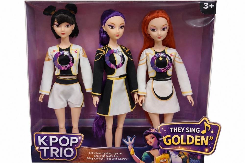 Kpop Demon Hunter Dolls Singing 11.8″ Dolls This Is What It Sounds Outfit
