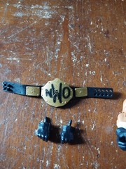 MATTEL WWE SUPERSTARS NWO HOLLYWOOD HULK HOGAN LOOSE WRESTLING FIGURE WITH BELT