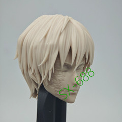 1/12 Jujutsu Kaisen Zenin Maki Head Carving For 6″Romankey Figure Body