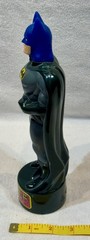 DC Comics Batman & Superman 10 oz Bubble Bath Bottles Kid Care 1990’s
