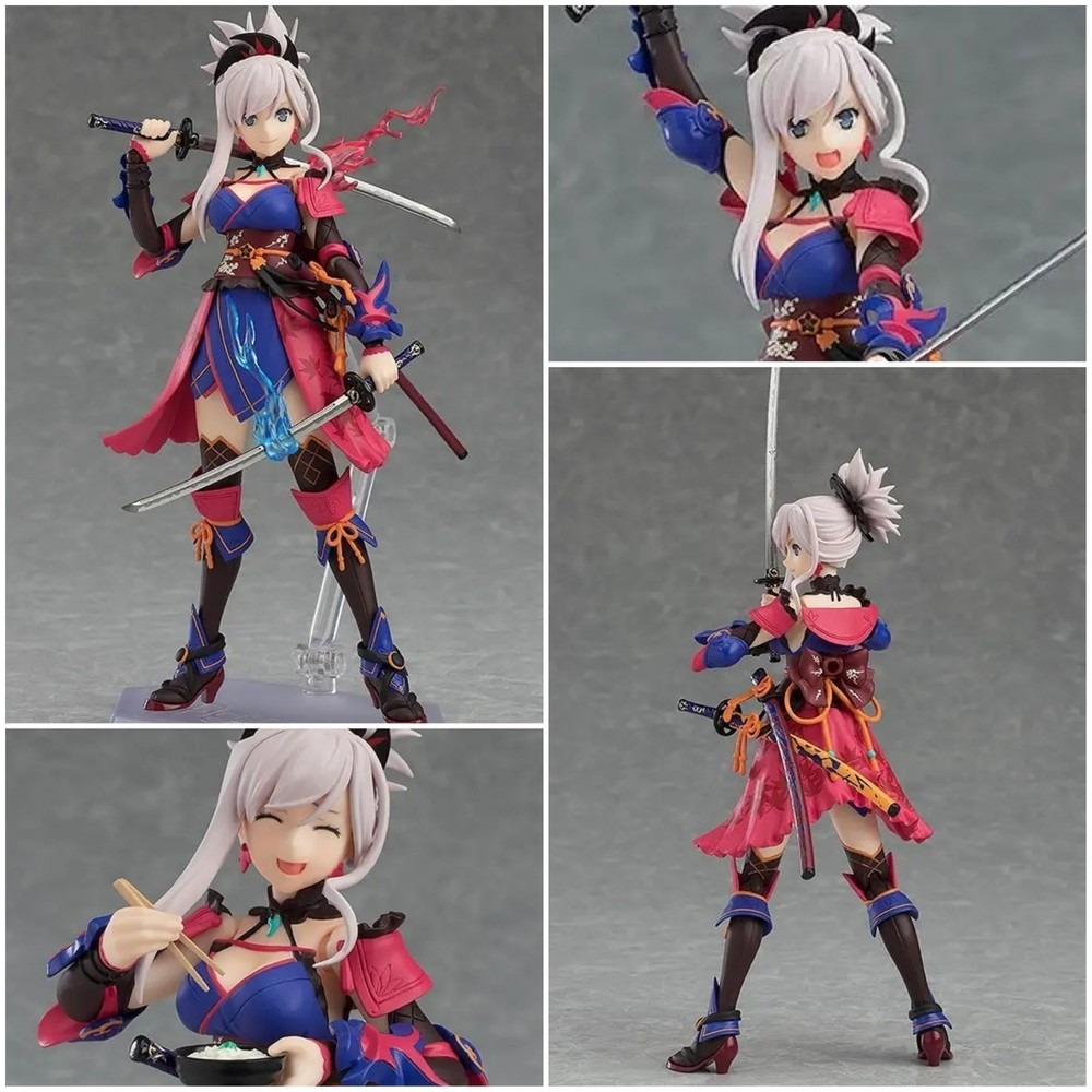 Figma 437 Saber / Miyamoto Musashi from Fate/Grand Order Max Factory (Pre-owned)