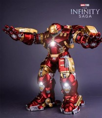 18″ Iron Man Hulkbuster Marvel Avengers MK-44 Deluxe LED Action Figure Model Kit
