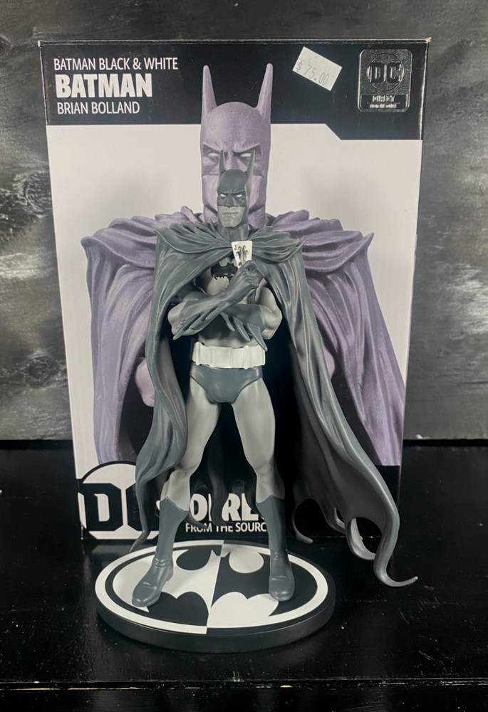 Batman Black And White Statue By Brian Bolland DC Direct 2022