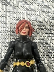 Marvel Legends Kitbash Pinless Black Widow (read Description)