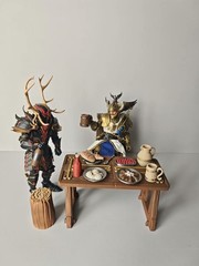 1/12 Custom painting food Accessories For 6“ Four Horsemen Action Figur