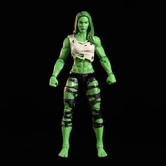 Marvel Legends She-Hulk 6 Inch Action Figure Angry & Normal Head Collectible