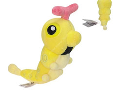 Kawaii Shiny Caterpie Plush Toys Poke me on Fit Caterpie Stuffed Animal Doll**