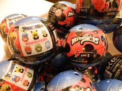 Lot of 11 Miraculous Ladybug Mashems Metallic Series 3 Blind Balls / Capsules