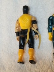 Vintage 1990s GI Joe Lot ARAH~ Street Fighter Lot Dhalsim, Para Guile, Scorpion