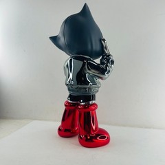 10″ Astro Boy Chrome Hoodie Action Figure Anime Cartoon Japan Figurine Toy USED