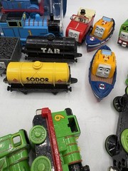 28 THOMAS THE TANK ENGINE TRAIN CARS & VEHICLES, ERTL, BRITT ALLCROFT, GULLANE