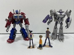 Transformers Prime First Edition Optimus Prime vs Megatron DVD set (Loose Figs)