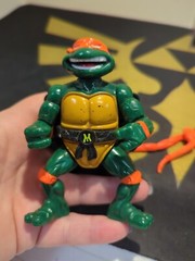 1991 TMNT Teenage Mutant Ninja Turtles Talkin Michaelangelo – Near Complete
