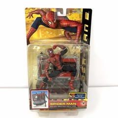 ToyBiz Spider-Man 2: Super Poseable Spider-Man With Wall Mountable Display Base