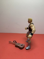 1998 WWF Shotgun Saturday Night Series 2 Jeff Jarrett Figure w/ Original Guitar