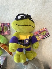 4X Teenage Mutant Ninja Turtles: Mutant Mayhem Plush Toys,8 inch TMNT Soft Dolls