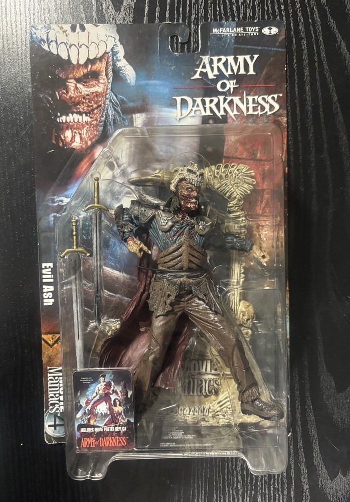 McFarlane Movie Maniacs Series 4 Evil Ash Army of Darkness Figure New 2001