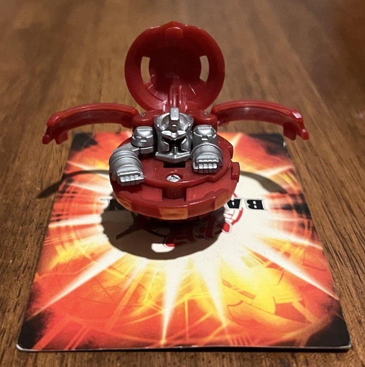 Bakugan Hammer Gorem 580G Red Pyrus Battle Brawlers