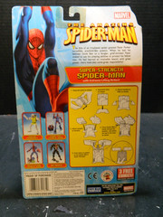 Marvel Toy Biz The Amazing Spider-Man Super Strength Spider-Man Action Fig 2005