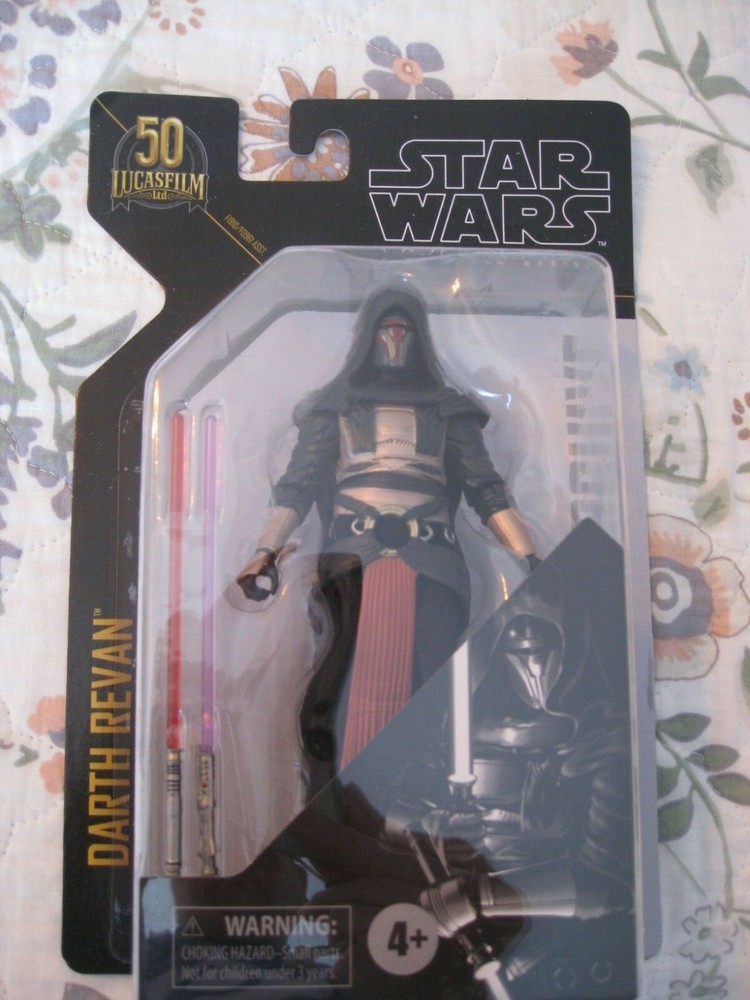 NEW STAR WARS BLACK SERIES 50TH LUCASFILM 6″ DARTH REVAN
