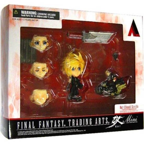 Square Enix Final Fantasy Advent Children Cloud Trading Arts Mini Action Figure