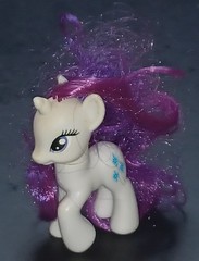 My Little Pony G4 Rarity 3” Brushable 2010 Friendship is Magic