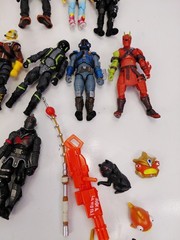 Used Lot of 16 Fortnite Action Figures Hasbro Mixed Lot