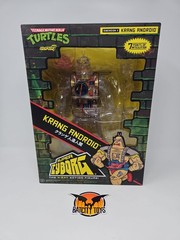 Super7 TMNT Krang Android Super Cyborg Action Figure Clear X-Ray 2024