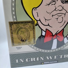 Ron English x MINDstyle Popaganda Donald Trump Rich 12″ Vinyl Figure Gold Sealed