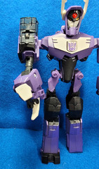 Transformers Animated Voyager Class Shockwave Purple Variant Hasbro /Tomy 2008
