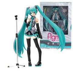 Hatsune Miku Anime Action Figure Movable Joints PVC Model Desk Toy Gifts