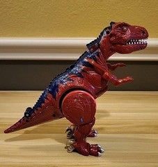 Transformers Beast Machines T-Wrecks Dinobot Complete w/Box & Manual