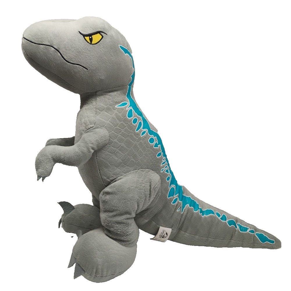 Jurassic World 17″ Raptor Blue Plush Velociraptor Jumbo Large RARE