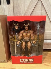 CONAN THE BARBARIAN MARVEL 1ST COMICS APP SUPER7 ULTIMATES FIGURE W/ WEAPONS