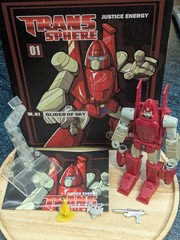 Pocket Toys Glider of Sky M-01 aka Powerglide MIOB Complete USA 💯 Read Descrip