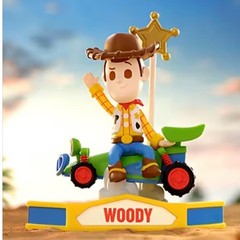 (FULL CASE OF 8 BLIND BOX) 52Toys Disney Toy Story Merry-go-round Series Figures