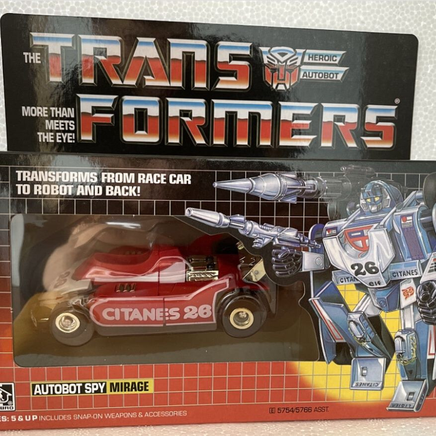 Limited edition.G1 replica Red Phantom Morphing model boxed toy