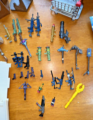 Fortnite Mixed Lot Toys, Figures, Weapons, Building Pieces, Cards SEE PICS