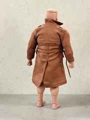 PB-LTC-CK: 1/12 Brown Wired Trench Coat for 6″ muscular body 7″ WWE Figures