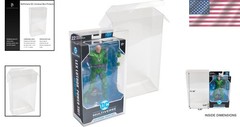 10-Pack Clear Action Figure Protector Cases for 7″ DC Multiverse Displays