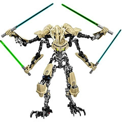 32cm KSZ714 Star Toy Anime General Robot Grievous With Lightsaber Hilt Combat.